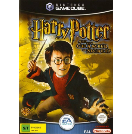 Harry Potter and the Chamber of Secrets - Nintendo Gamecube - PAL/EUR/SWD (SE/DK Manual) - Complete (CIB)