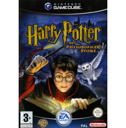 Harry Potter and the Philosopher's Stone - Nintendo Gamecube - PAL/EUR/SWD (SE/DK Manual) - Complete (CIB)