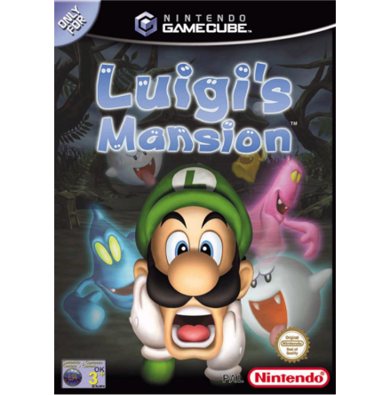 Luigi's Mansion - Nintendo Gamecube - PAL/EUR/SWD (SE/DK Manual) - Complete (CIB)