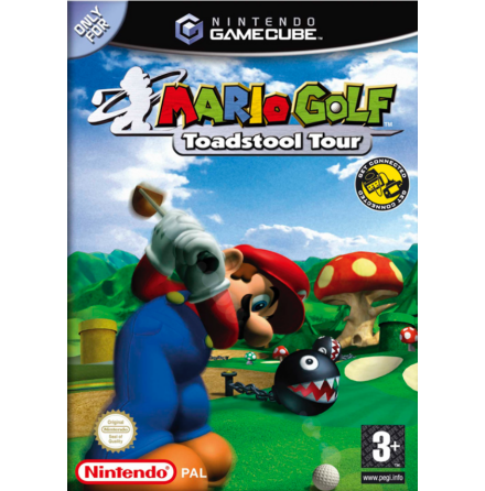 Mario Golf: Toadstool Tour - Nintendo Gamecube - PAL/EUR/SWD (SE/DK Manual) - Complete (CIB)