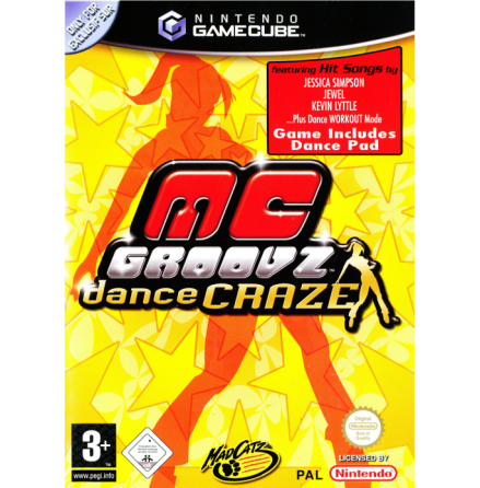 MC Groovz Dance Craze + Dance Mat CIB - Gamecube - Nintendo Gamecube - PAL/EUR/UKV - Complete (CIB)