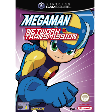 Mega Man: Network Transmission - Nintendo Gamecube - PAL/EUR/SWD (SE/DK Manual) - Complete (CIB)