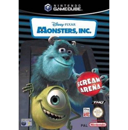 Monsters, Inc.: Scream Arena - Nintendo Gamecube - PAL/EUR/SWD (SE/DK Manual) - Complete (CIB)