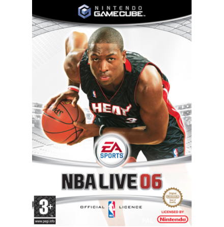 NBA Live 06 - Nintendo Gamecube - PAL/EUR/UKV - Complete (CIB)