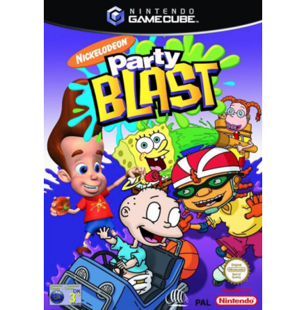 Nickelodeon Party Blast - Nintendo Gamecube - PAL/EUR/UKV - Complete (CIB)