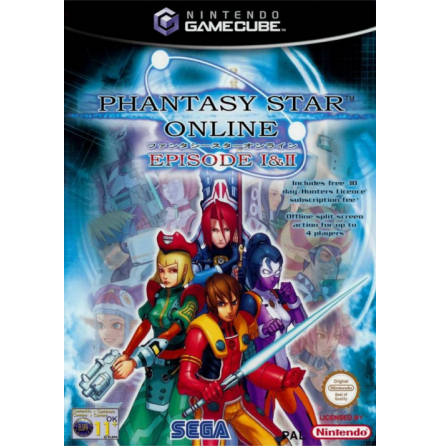 Phantasy Star Online Episode I & II - Nintendo Gamecube - PAL/EUR/UKV - Complete (CIB)